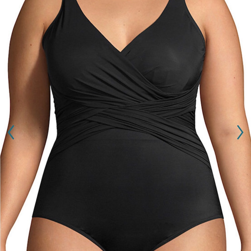 Land’s End slender suit tummy control one piece